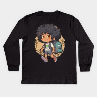 kanzeroz boy part 4 Kids Long Sleeve T-Shirt